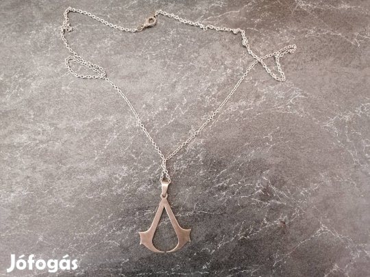 Assasins creed ezüst nyaklánc