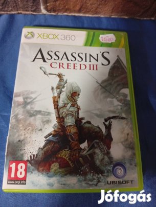 Assassin's Creed III Xbox 360 játék 