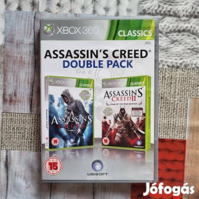 Assassins Creed I-II GOTY "xbox360-one-series játék eladó-csere