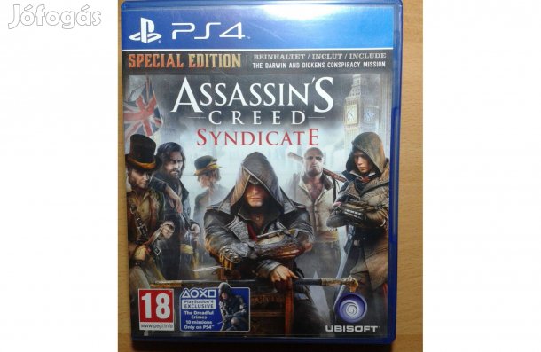 Assassins Creed Syndicate PS4 játék eladó.(PS4-PS5 játékcsere érdekel)