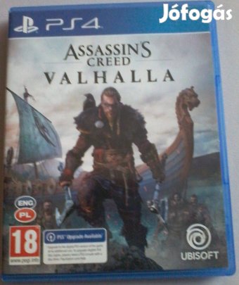 Assassins Creed Valhalla PS4 játék eladó.(PS4-PS5 játékcsere érdekel)