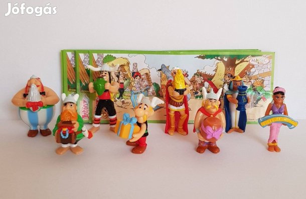 Asterix 50 éves komplett francia sor