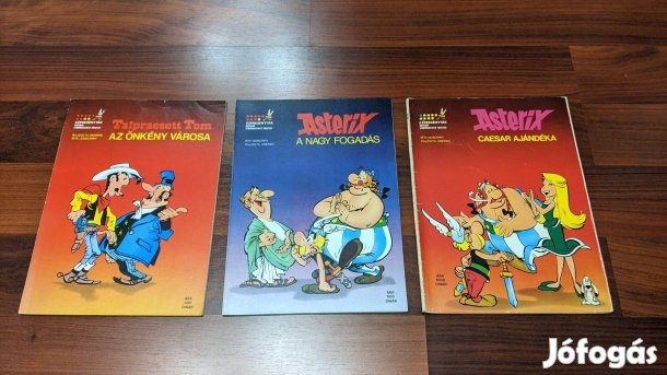 Asterix Talpraesett Tom 3 darab
