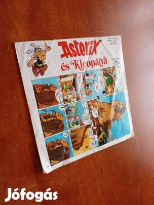 Asterix és Kleopátra képregény az Alfa magazinból