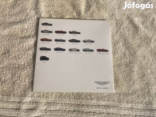 Aston Martin modellprogram CD, DVD