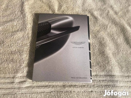 Aston Martin program prospektus, katalógus + CD
