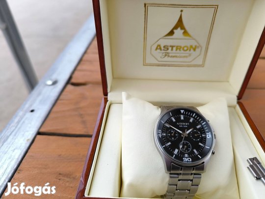 Astron prémium férfi karóra japán szerkezettel, dobozában