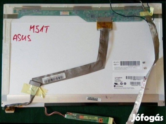 Asus 15,4" Laptop kijelző notebook LCD Screen LP154WX5 (TL)(A1)