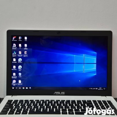 Asus 15.6" laptop Windows 10 SSD töltővel tanuláshoz / interne