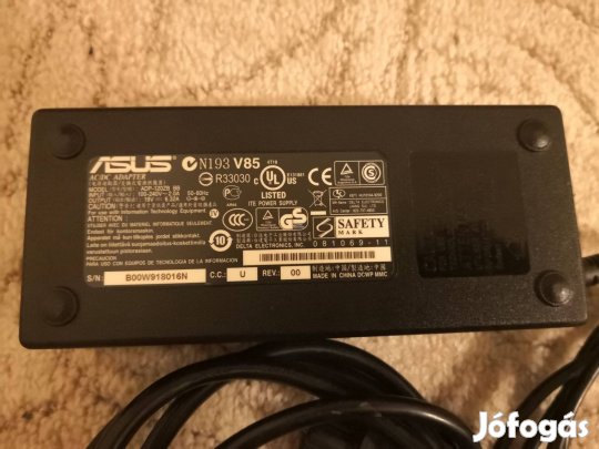 Asus ADP-120ZB BB Gamer Laptop Notebook Töltő Adapter 19 V - 6,32 A