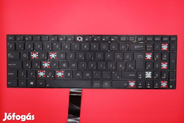 Asus AX501 laptop billentyűzet gomb MP-11N66HU-920W