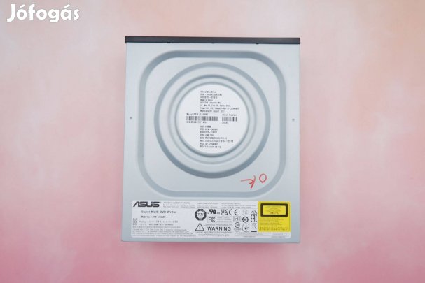 Asus DVD író SATA csatlakozós Drw-24D5MT fekete
