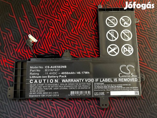 Asus E402S, E402SA, E502S Laptop akkumulátor