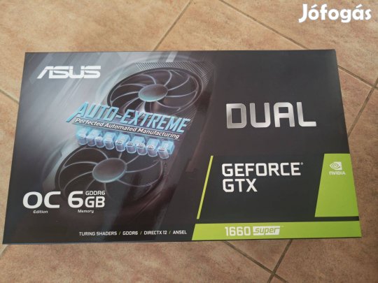 Asus Geforce Gtx 1660 Super 6GB Gddr6 OC videókártya