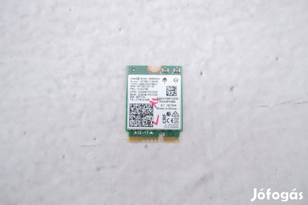 Asus Intel Wireless-AC 9560 9560Ngw Wifi kártya + Bluetooth 5.1