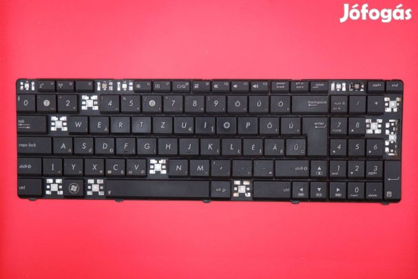 Asus K52 laptop billentyűzet gomb MP-10A76HU-5281