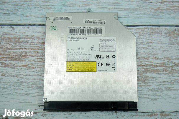 Asus Liteon laptop DVD író 12,7mm DS-8A4S