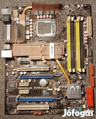 Asus ROG Maximus Formula (X38) csomag + Supremefx II + 4GB Corsair RAM