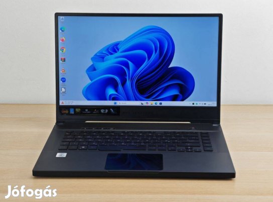 Asus ROG Zephyrus M15 GU502L 4K Gamer Laptop + Nvidia - 2 év garancia!