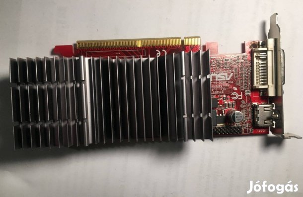 Asus Radeon Eah4350 Silent/DI/512MD2/LP Low Profile videokártya