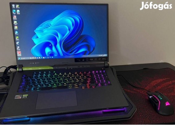 Asus Rog G713RS-KH058W ajándék XXL egérpaddal