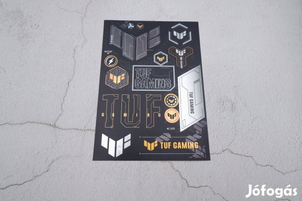 Asus Tuf Gaming matrica készlet