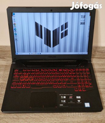 Asus Tuf hatmagos i7-8750H 16GB DDR4 Gtx 1050Ti Windows11 gamer laptop