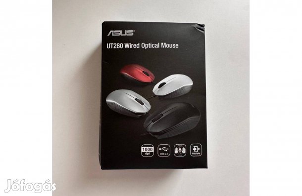 Asus UT280 Wired Optical Mouse White