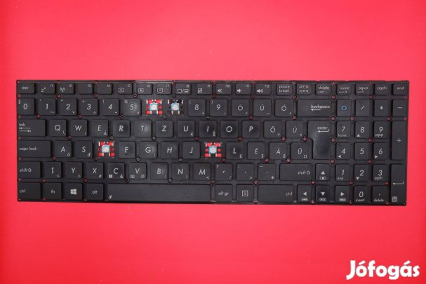 Asus X502 laptop billentyűzet gomb MP-12F56HU-5281W