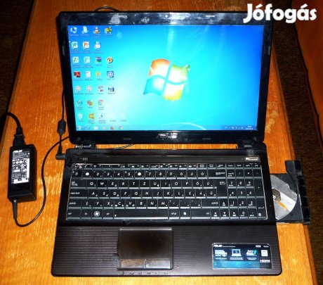 Asus X53BR-SX025D (E-450-3GB-320GB) megfelelő működés, de akku nélkül!