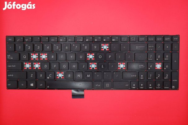 Asus X550 laptop billentyűzet gomb MP-11N63U4-5281W