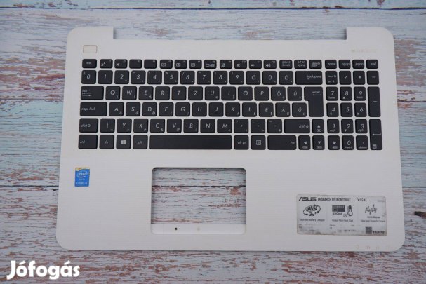 Asus X554 laptop billentyűzet és felső ház 13NB0629P03011-1