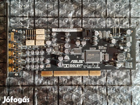 Asus Xonar D1/A Dolby 7.1 PCI hangkártya