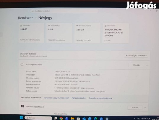 Asus Zenbook Pro Duo 15 UX582LR