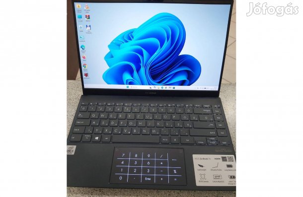 Asus Zenbook UX425JA i5-10g./8GB/256GB/14"FHD/Win11/garancia eladó