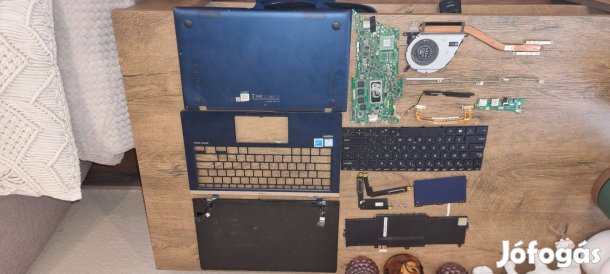Asus Zenbook UX433Fa UX433F i7 8th 16Gb laptop ultrabook alkatrészek