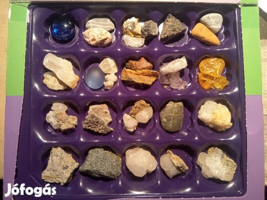 Ásvány és kőzet gyűjtemény 
