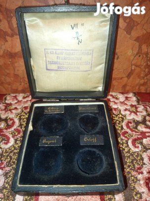 Ásvány tartó doboz Magyar királyi felsőbb leányiskola