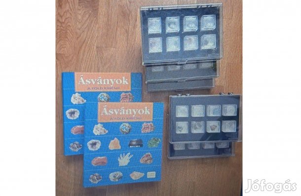 Ásványgyűjtemény magazinsorozattal