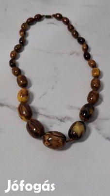 Asványi gyöngy nyaklánc