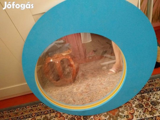 Aszimmetrikus fürdőszobai szivacskeretes tükör