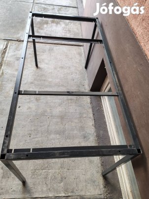 Asztal, íróasztal fém keret, váz