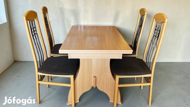 Asztal, szék , étkezőgarnitúra