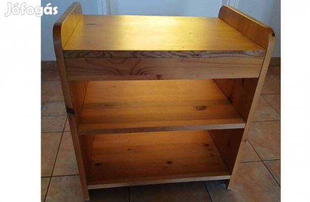 Asztal, telefonnak ,olvasó lámpának, könyv, stb