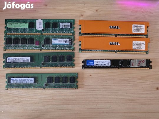 Asztali DDR2 memóriák retro gépekhez
