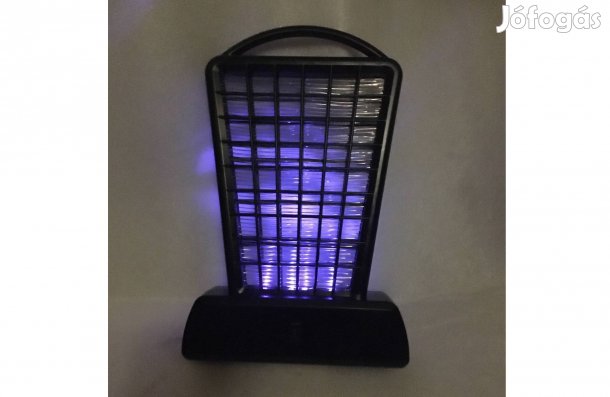 Asztali Fekete UV rovarcsapda szúnyogcsapda - akkumulátoros és USB-s