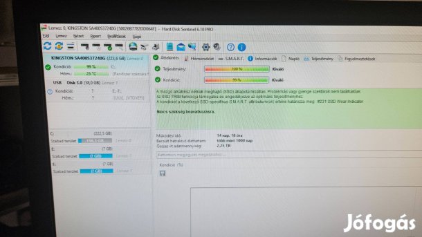 Asztali PC i3/8GB ram/240GB SSD/Win 7 liszensz