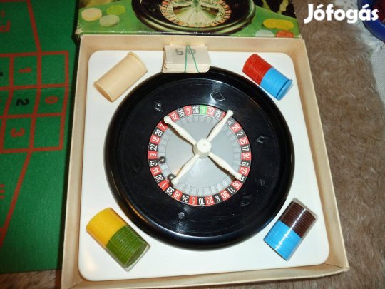Asztali Rulett retro társasjáték