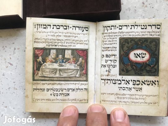 Asztali áldás. Az 1751-es kiadás hasonmása