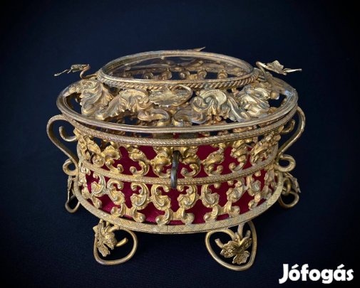 Asztali díszvitrin - 1890-1900-as évek